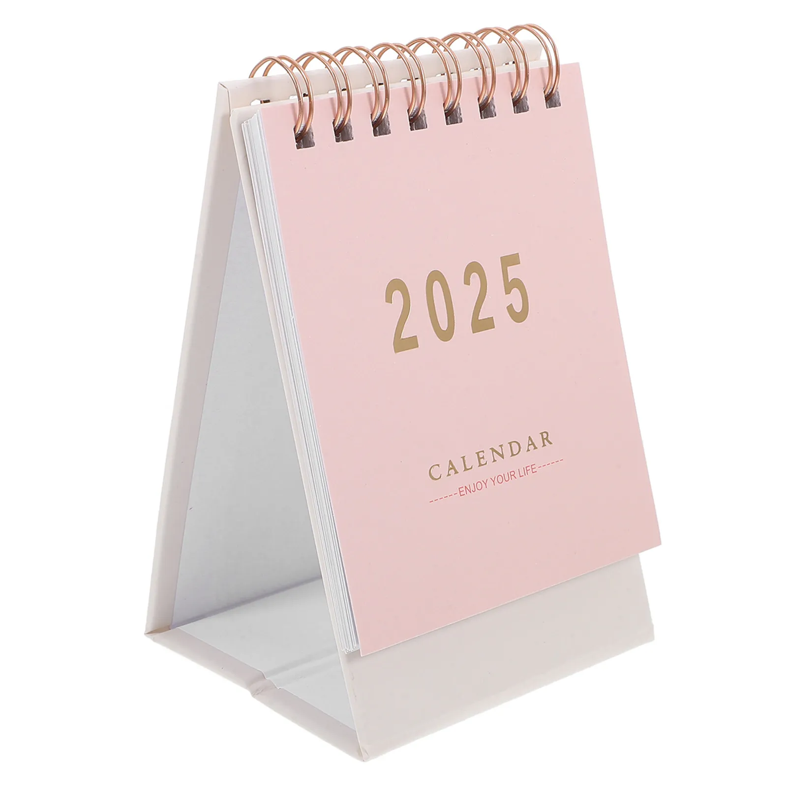 

Настольный перекидной календарь-ежедневник 2024-2025: мини-календарь для офиса, с гладкой поверхностью для письма, из плотной бумаги, для стола, прилавка, подоконника