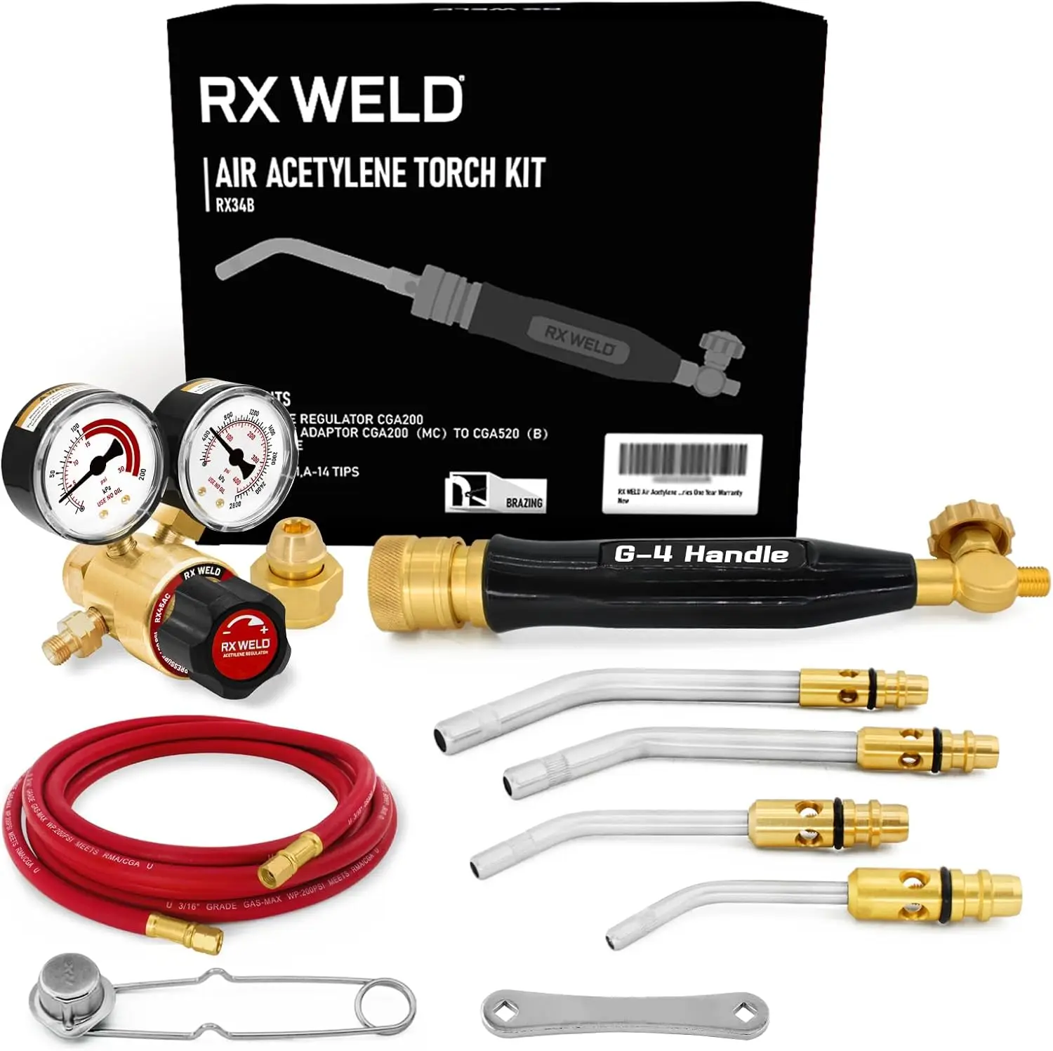 

Professional Air Acetylene Torch Kit for Welding and Fuel Gas Applications - High-Quality Tool Set