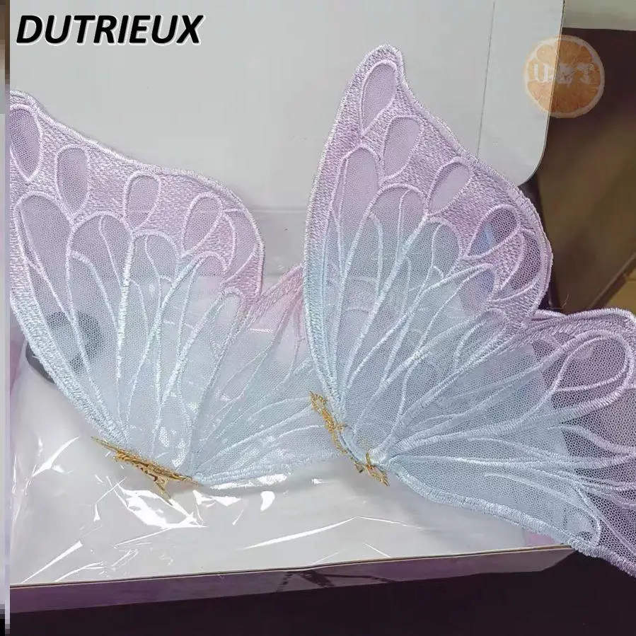 Fashion Hair Clip Big Butterfly Hairpin Sweet Cute Headdress Can Be Adjusted Women's Hair Accessories Casual New Headwear