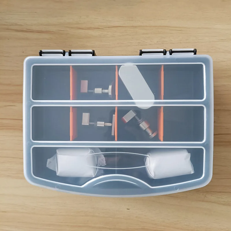 Car dent repair tool: boxed cold glue combination, dent and hail pit leveling pulling accessory Cold glue
