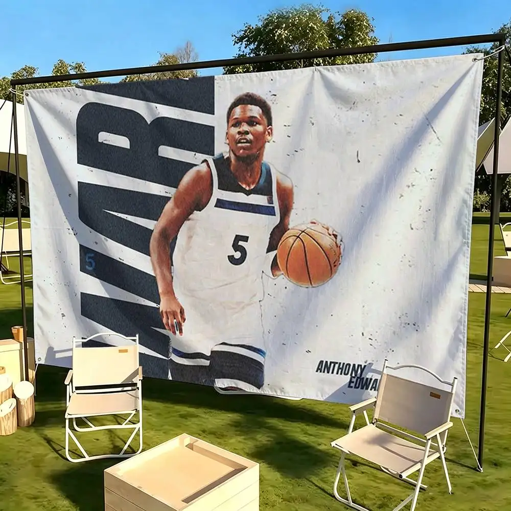 Anthony Edwards Flag Suitable For Party Club Outdoor Interior Wall Decoration Banner Fans Gift