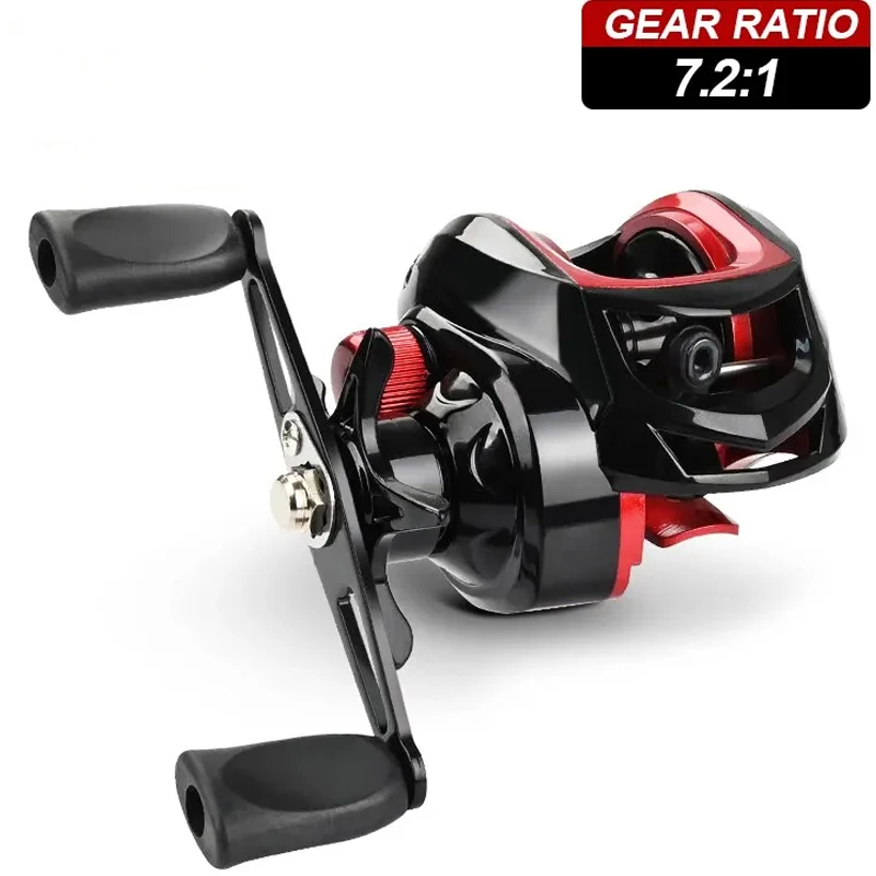 

CR Series Fishing Reel Professional Ultra Light 7.2.1 Gear Ratio Carp Baitcasting Wheel Carp Fishing Casting Reel