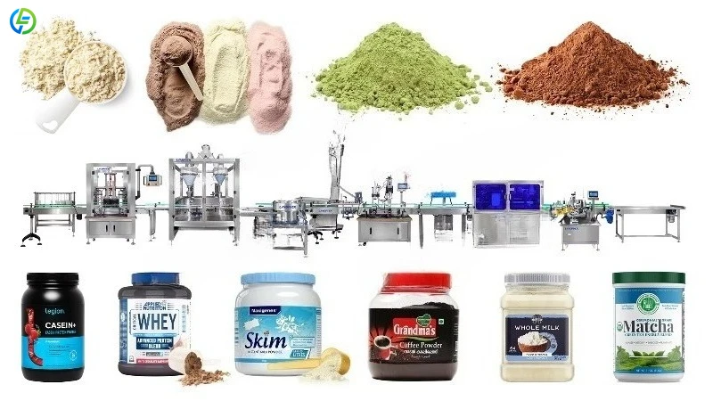 Customized Filliing Machine Vertical Auger Gravimetric Agar Talc Powder Filler Bottling Filling Equipment Machine