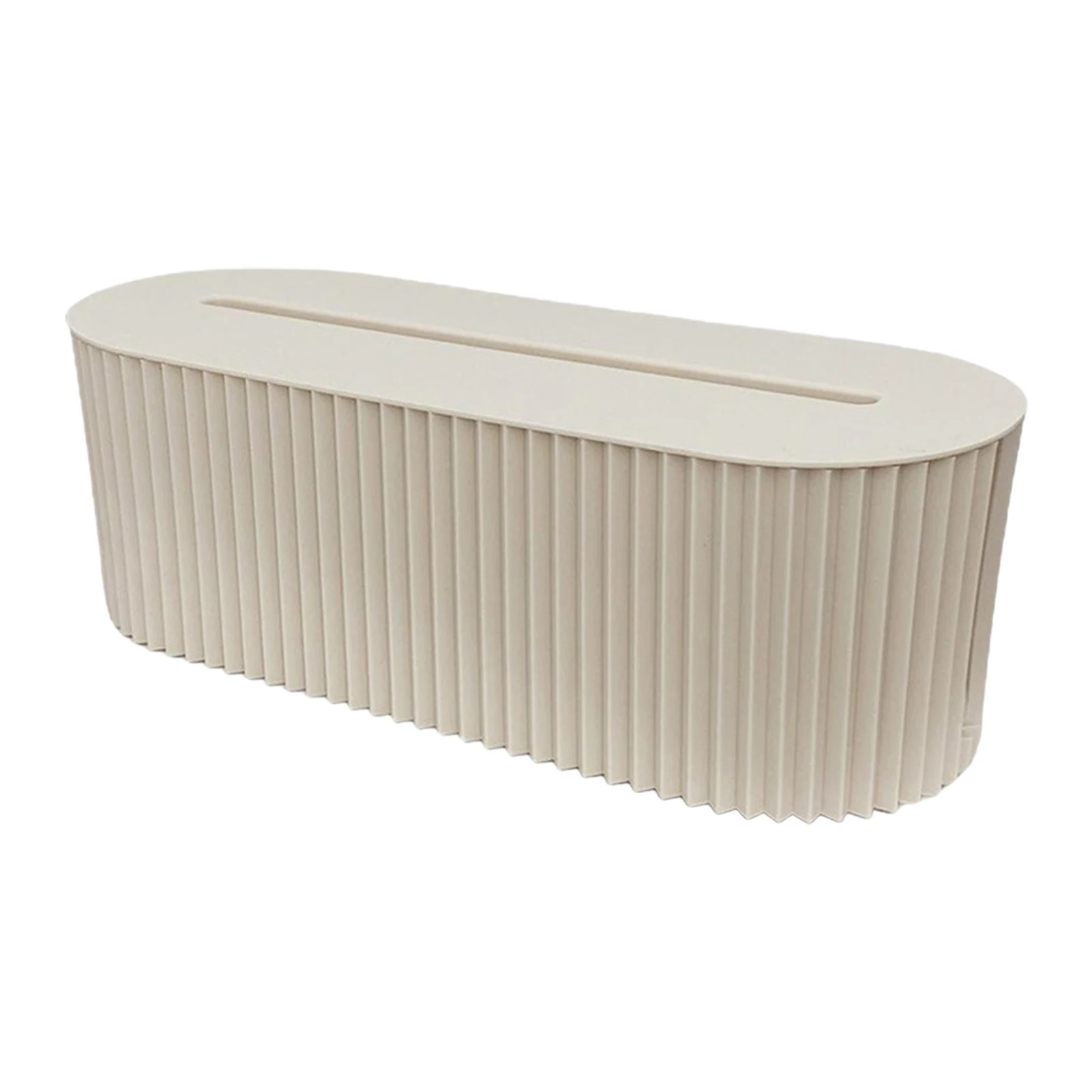 Storage Cable Management Box Wire Space Saving Home Office Cord Organizer Power Strip Living Room With Lid Desktop Tidy