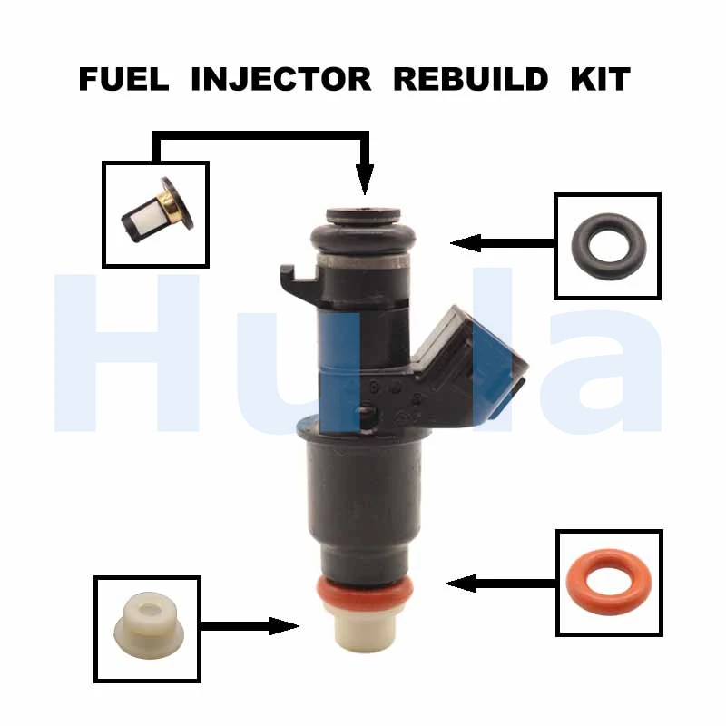 

Fuel Injector Service Repair Kit Filters Orings Seals Grommets for 2003-2005 HONDA CIVIC 1.3L I4 16450-PZA