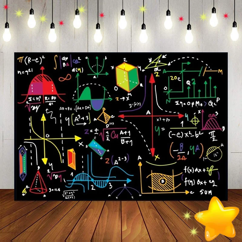 Science Chemical Baby Shower Background Banner Custom Birthday Backdrop School Magic Decoration Party Photo Experiment Mad