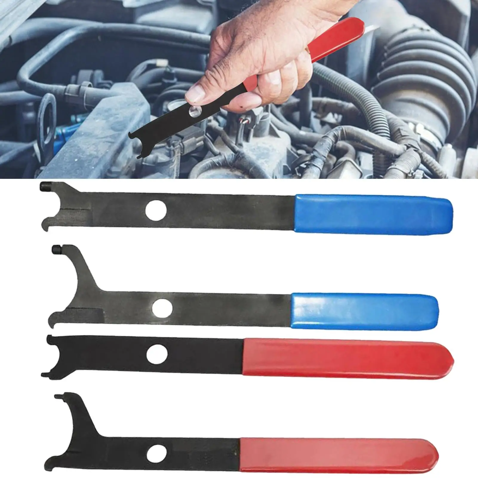 

Инструмент для снятия уплотнения автомобиля Инструмент для снятия уплотнения коленчатого вала 2-х шт. Сверхмощное автомобильное ремонтное снаряжение с противоскользящей ручкой для седана