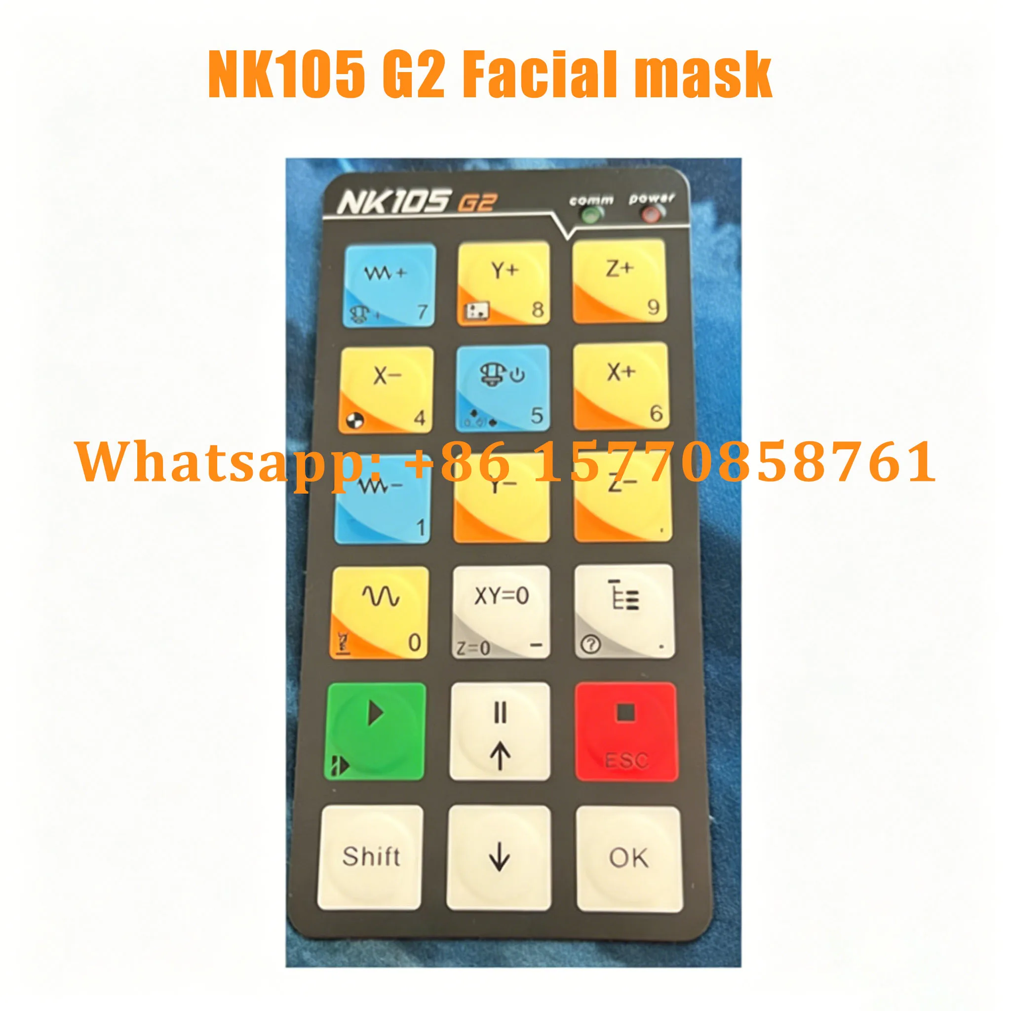 WEIHONG NK105 G2 G3 Handle Button Film Button And Display CNC Woodworking Engraving Controller Parts