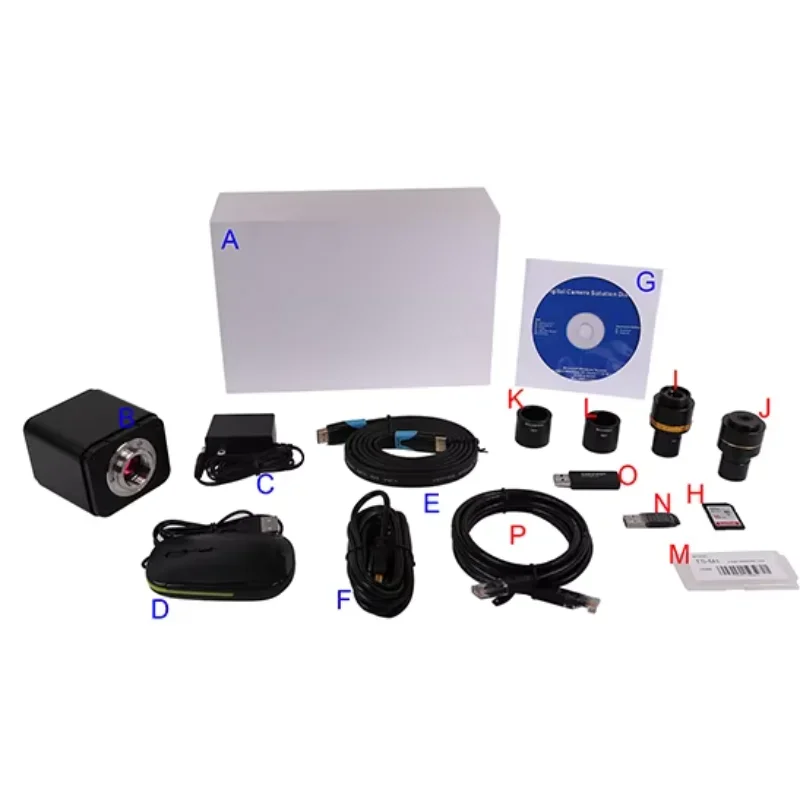 

Hot Sale 2025 BestScope BWHC3-4K8MPA 4K 8.0MP 1080P High Frame Rate USB Network Multi-outputs CMOS Microscope Digital Camera