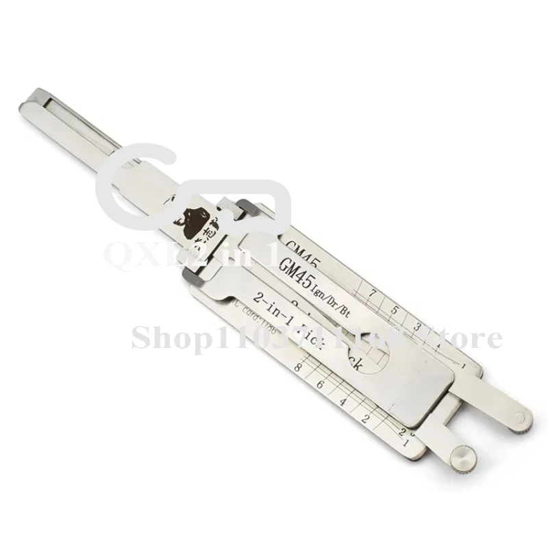 

1PCS Repair Tools Lishi 2 in 1 GM45 G8 Pick Decoder for Genuine Lock Picks for Car Locks Key Ganzua Lishi Picks Picking Tool