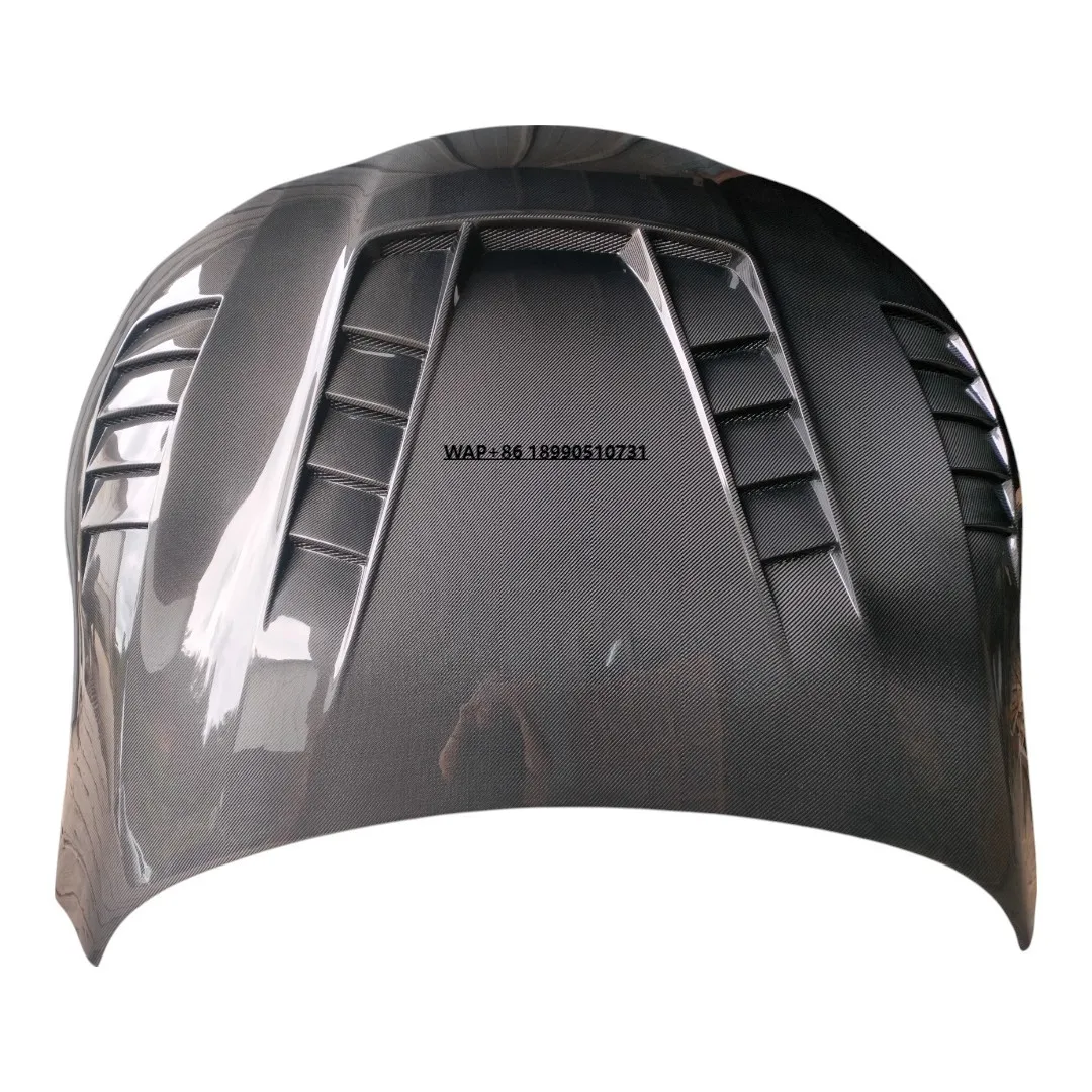 

TV Style Carbon Fiber Fibre Front Engine Hood Bonnet for A90 A91Mk5 Supra 2020 2021 2022 2023 2024
