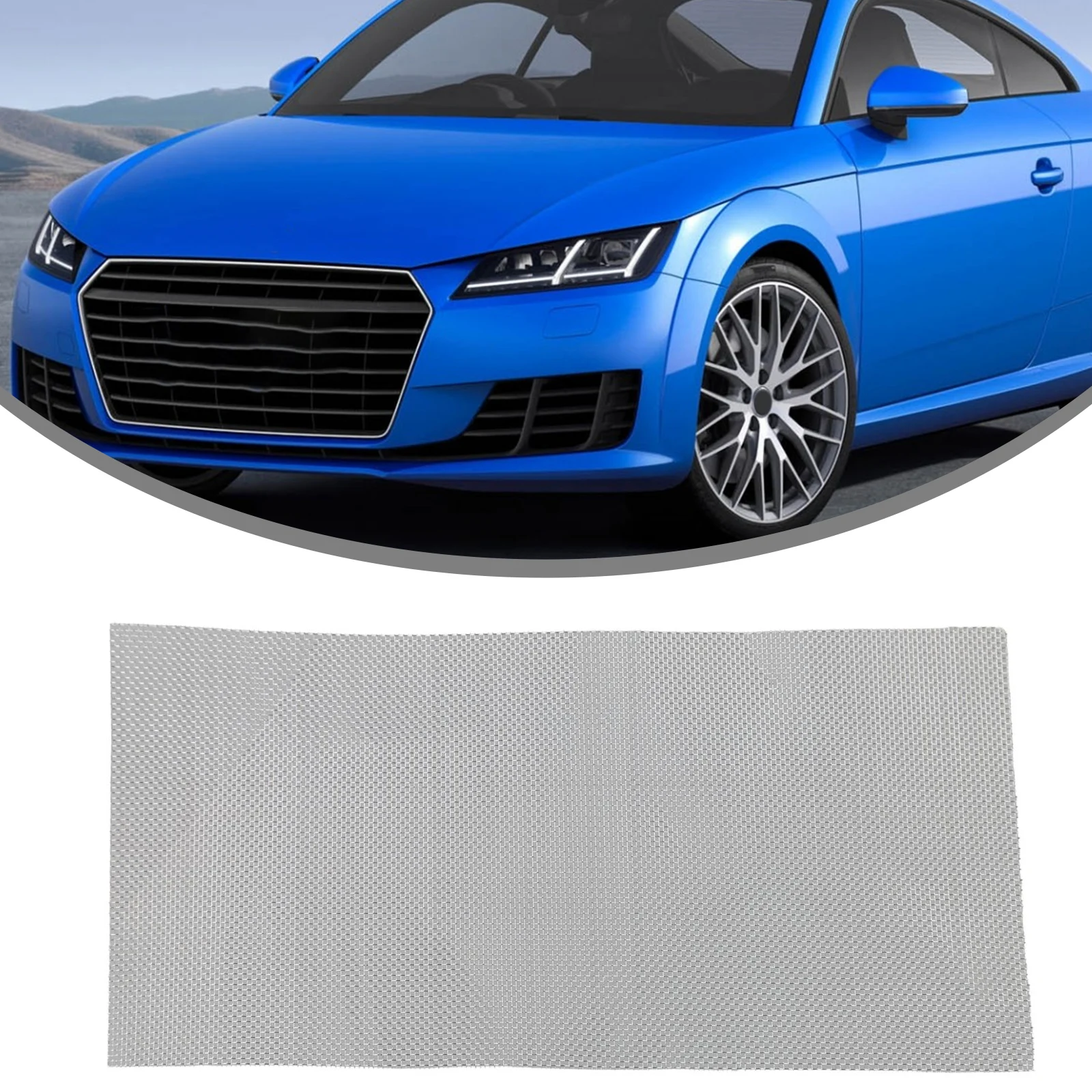 Repairing Net Effortlessly Protect Your Intercooler Radiator and Engine Stainless Steel Car Bumper Grille Repair Mesh