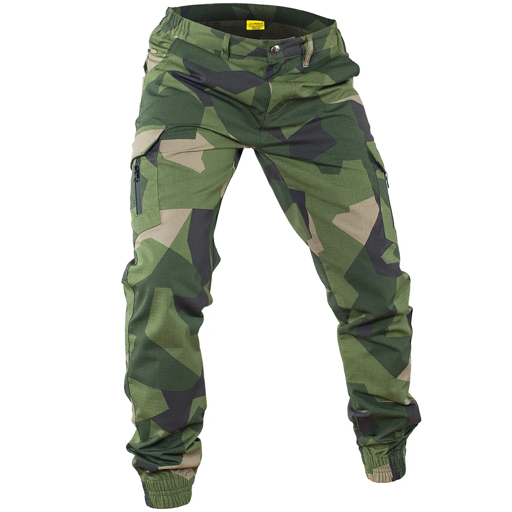 Mege City Men Tactical Joggers Outdoor Ripstop Hunting Cargo Pants Working Clothing Hiking Lightweight Trousers Men\'s Streetwear