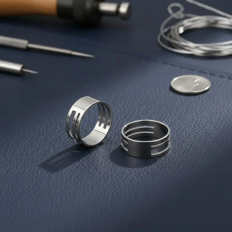 Jewelry Making Tools Stainless Steel Jump Ring Open Closing Finger Tool DIY Beading Assembly Handcraft Processing Bracelet