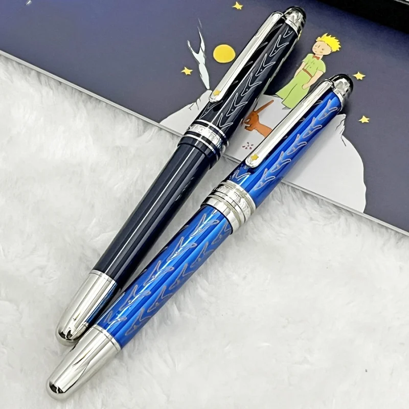 Le Petit Prince Dark Blue Roller ball Ballpoint Pen Luxury M Stationery With Serial Number