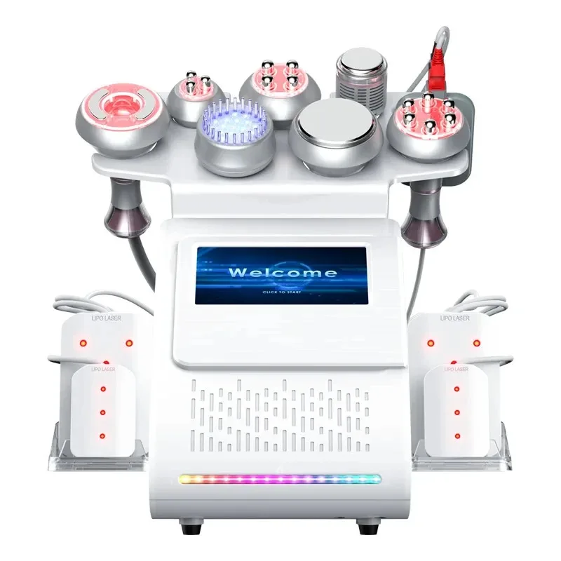 

2026 NEW The Latest 9 In 1 80k Ultrasonic Cavitation Vacuum RF Laser Weight Loss Machine Suitable Body Sculpting Machine 2024