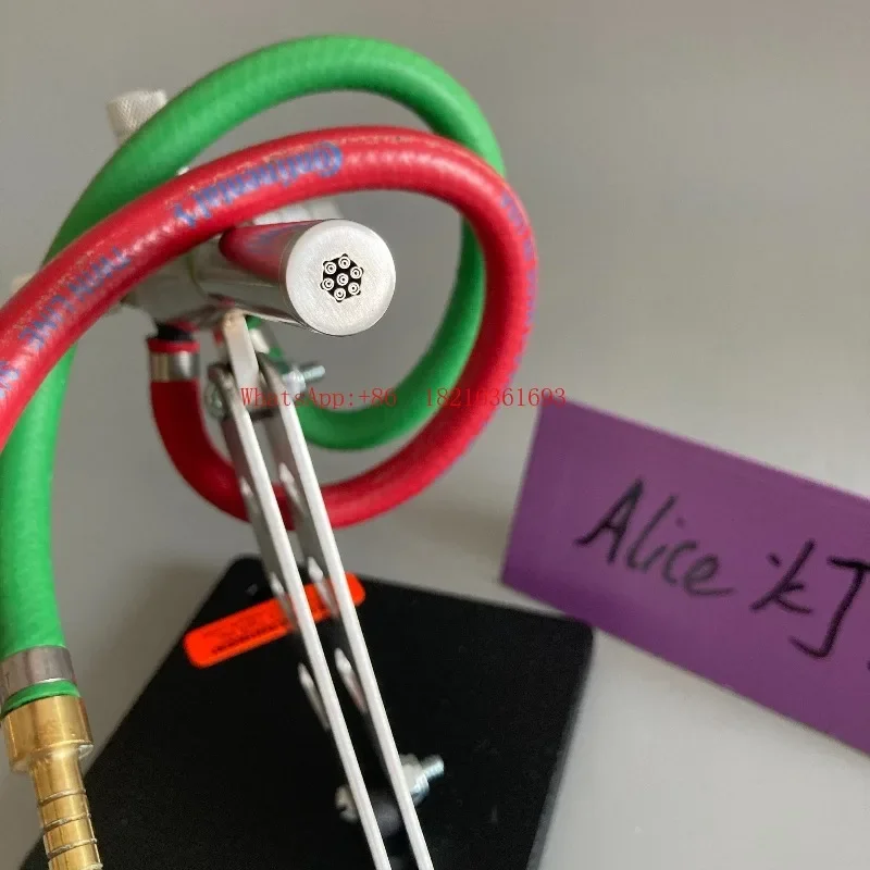 2006GOOD Imported, Second Order Triple Flame Blowtorch Gun Blowtorch, Three Knob Glass Blowtorch