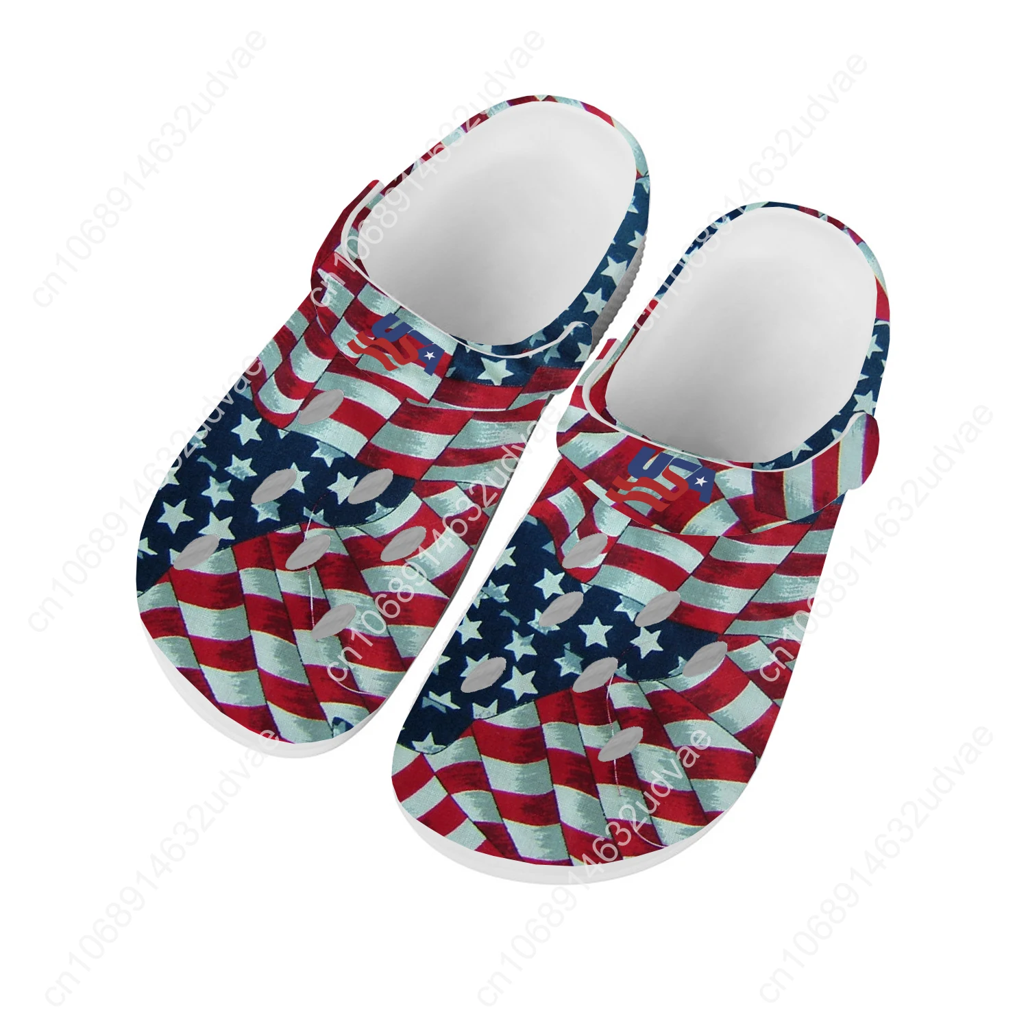 

USA Sandals Men Women Teenager Fashion Water Shoes High Quality Garden Breathable Comfort Beach Custom Slippers