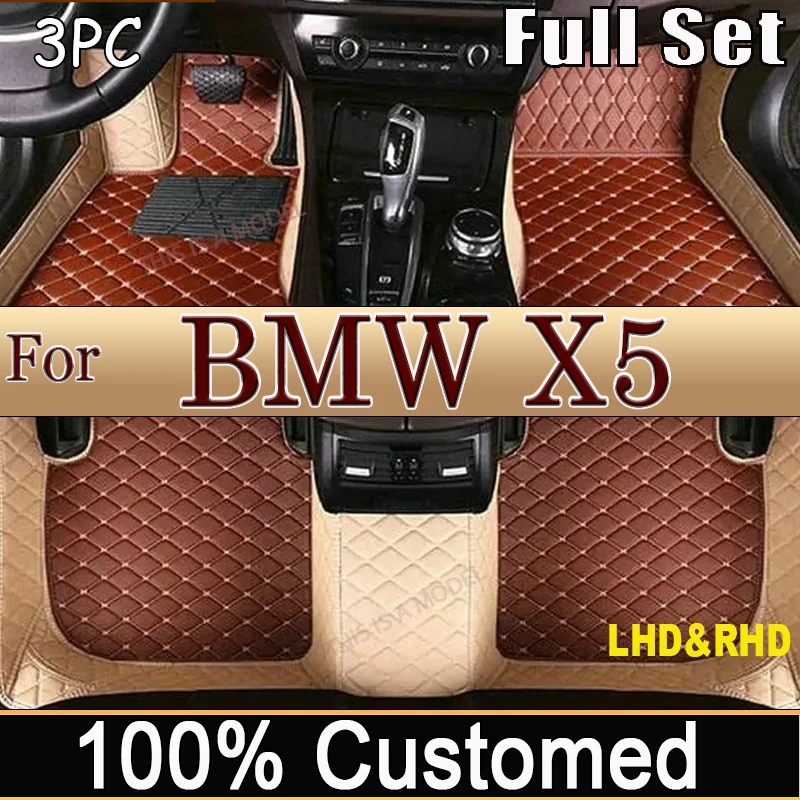 

Car floor mats for BMW X5（FIVE SEATS）E70 2008 2009 2010 2011 2012 2013 Custom auto foot Pads automobile carpet cover