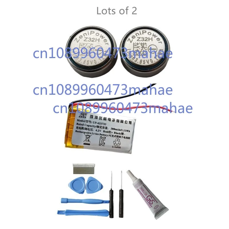 

Genuine product 2PCS Z32H 3.85V + Case BOX Battery for SONY LinkBuds YY2953 WFL900/H/W Earbuds