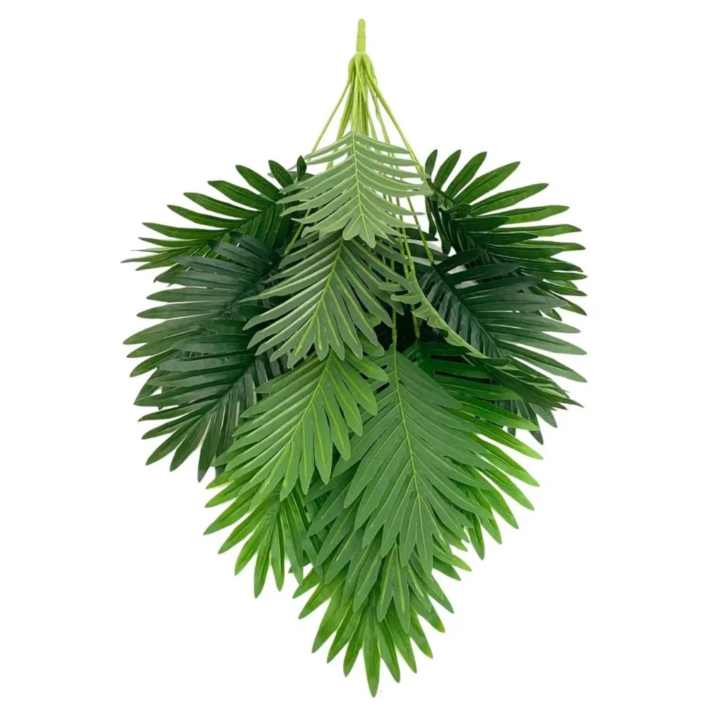 70–120 cm großer künstlicher Palme, tropische grüne Blätter, künstliche Pflanzen, Kunststoff-Monstera-Kunstbaumzweig für Zuhause, Küche, Dekoration – Detail 9