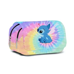 Fully printed point flap pen bag, stationery, pencil, primary and secondary education girls, anime kawaii 6 Main Sales Child School Bag Girl - №2