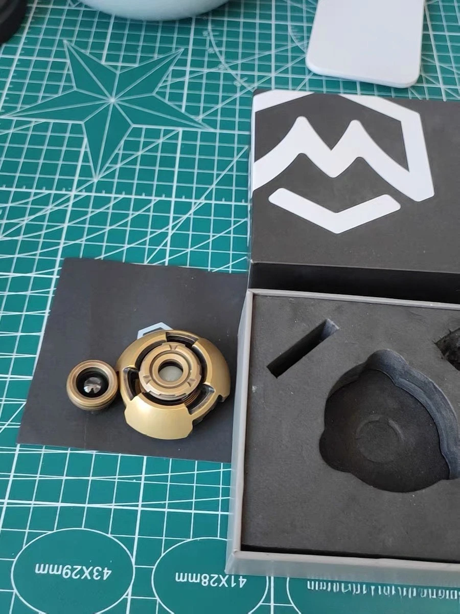 Used EDC Mackie, Brass EDC Decompression Toy