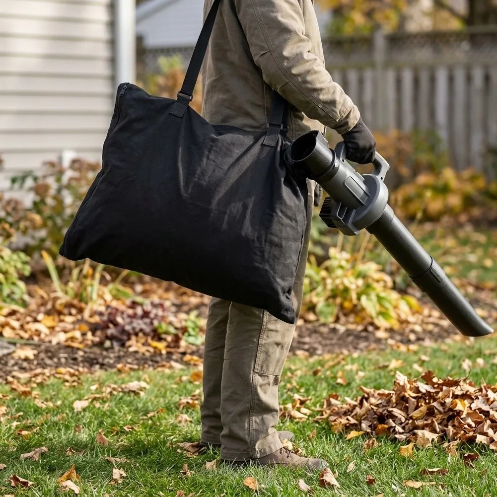 Shoulder Bag Compatible with For Vac Leaf Blower BV3600 BV3800 BV5600 BV6000 LH4500 Spacious Interior and Secure Closure