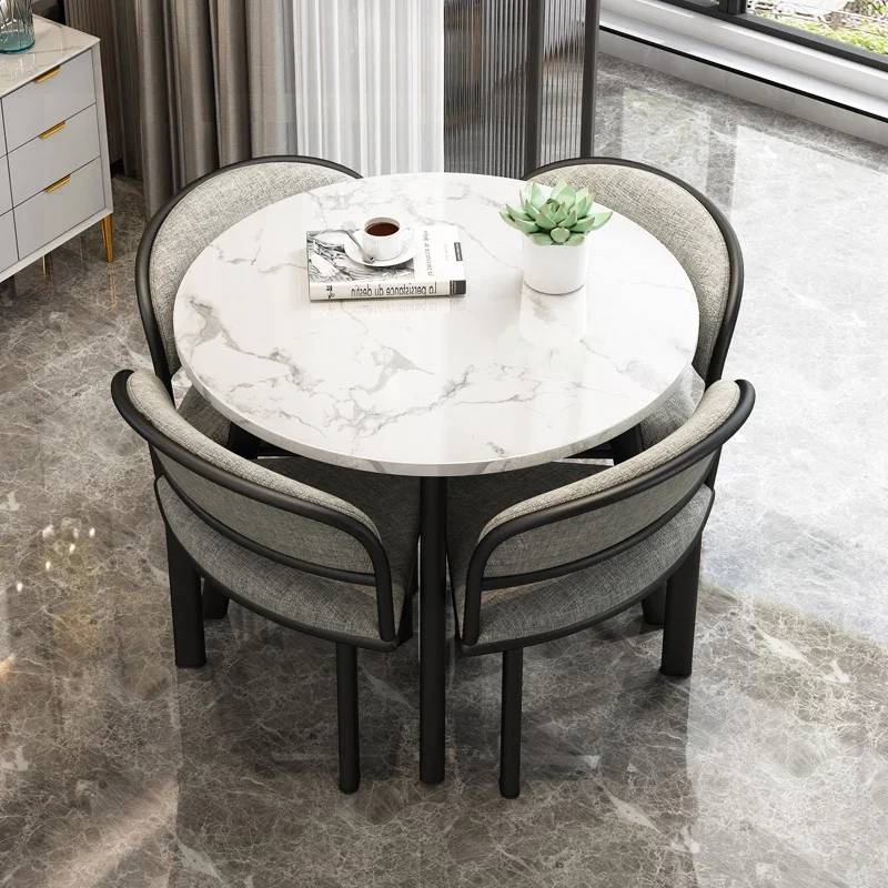 Living Room Tea Coffee Table Sets Salon Restaurant Mini Center Marble Coffee Table Sets Floor Muebles De Cafe Modern Furniture