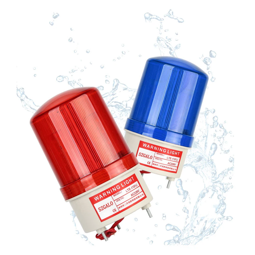 

Визуальная сигнализация класса безопасности (110 дБ) — сверхяркий светодиодный стробоскоп, монтируемый на столбе для систем контроля доступа