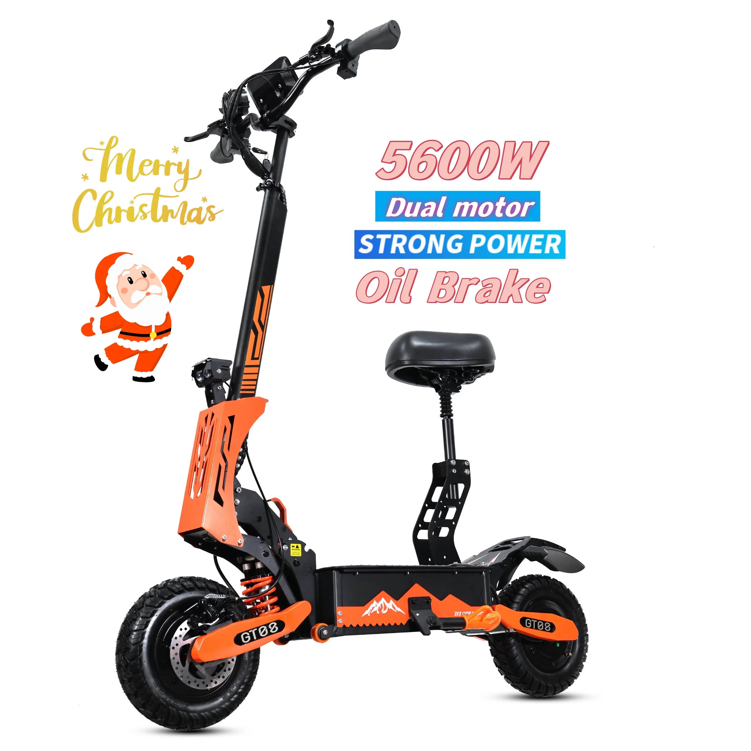 Arwibon GT08 скидка 5600 Вт двухмоторный внедорожный электрический скутер Китайский склад 2-колесный 11-дюймовый внедорожный самокат с шинами для взрослых