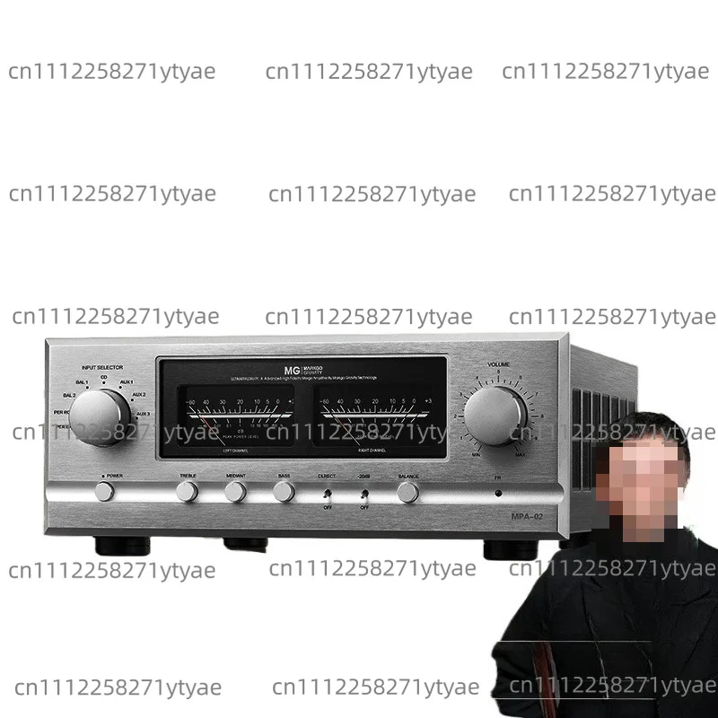 Integrated Amplifier MPA-02 High-power Fully Balanced with Tone Support Remote Control Amplifier