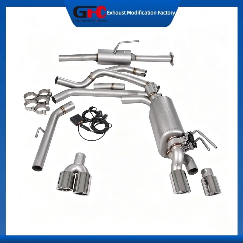Catback Valvetronic Muffler for Hyundai i30 Elantra GT GD 1.6L 2011-2016 High-Performance 304 Stainless Steel Valve Exhaust Pipe