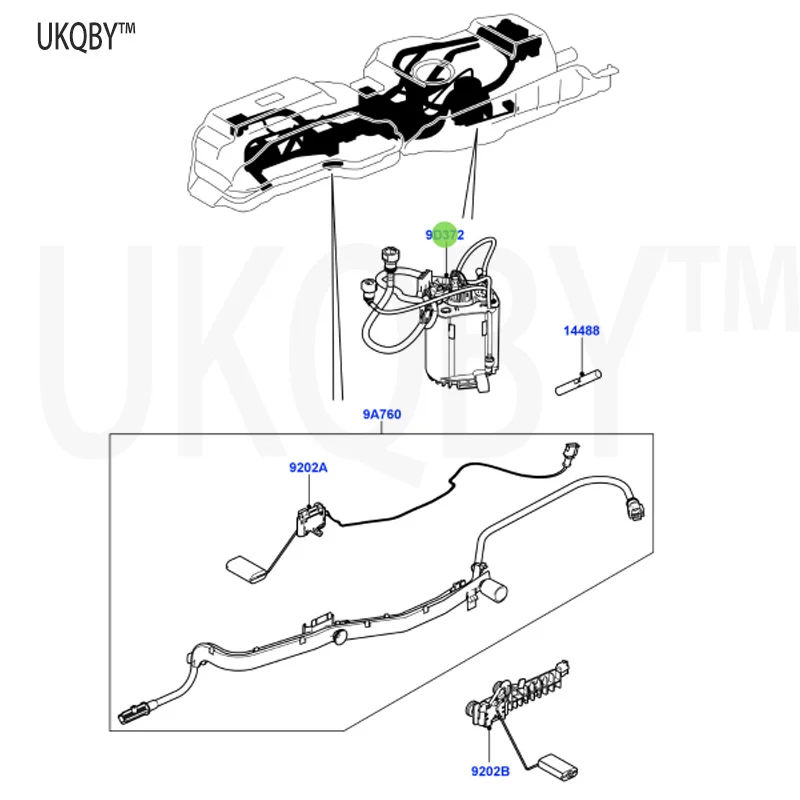 La nd Ro ve r Sp or t Ra ng e Ro ve r 2010-2013 Module - Engine Fuel LR042717 LR014998 LR036704 LR026193