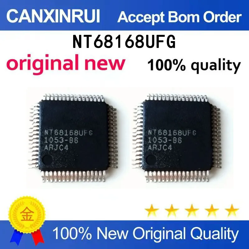 

（5-100 pieces）New stock NT68168UFG QFP