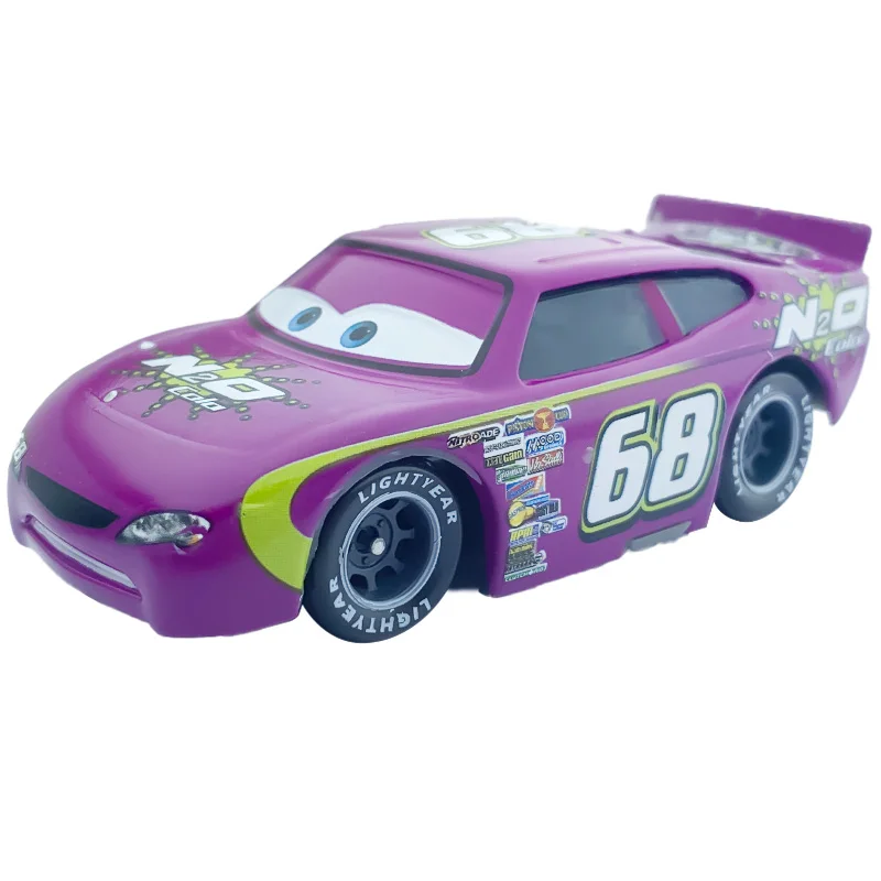 Cars 2 3 Lightning McQueen Mater grüner Traktor-Rennwagen Spielzeugauto 1:55 Druckgussfahrzeug Metall Kinder Geburtstagsgeschenk Junge – Detail 7