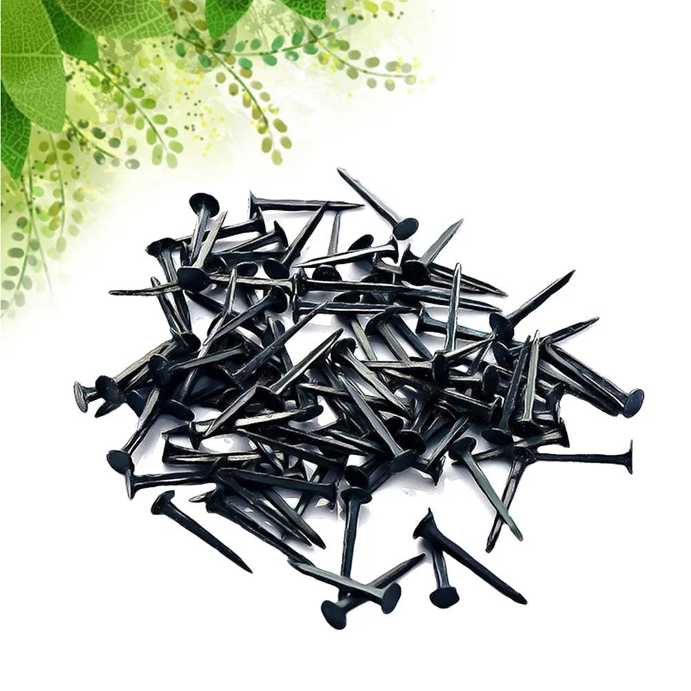 500G Brass Shoe Nails for Boot Heel Plate Fixing Sole Repair Craft Projects Non Rusting Secure Hold Replacement