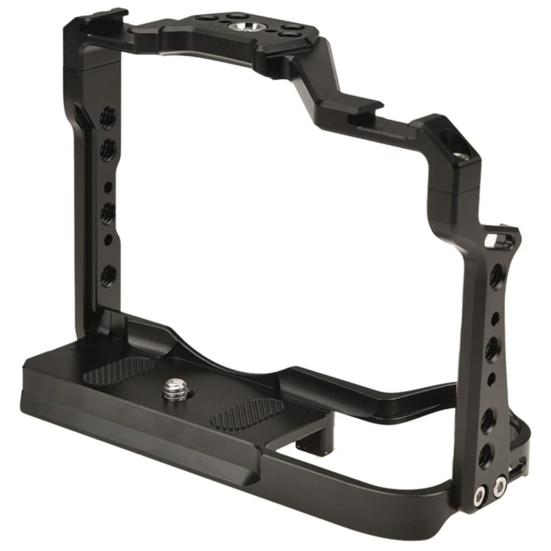 For EOS R8 Camera Cage 1/4Inch-20 Threaded Hole All-IN-1 Cage Protects Camera ARRI 3/8Inch-16 For Canon EOS R8 Accessories Parts