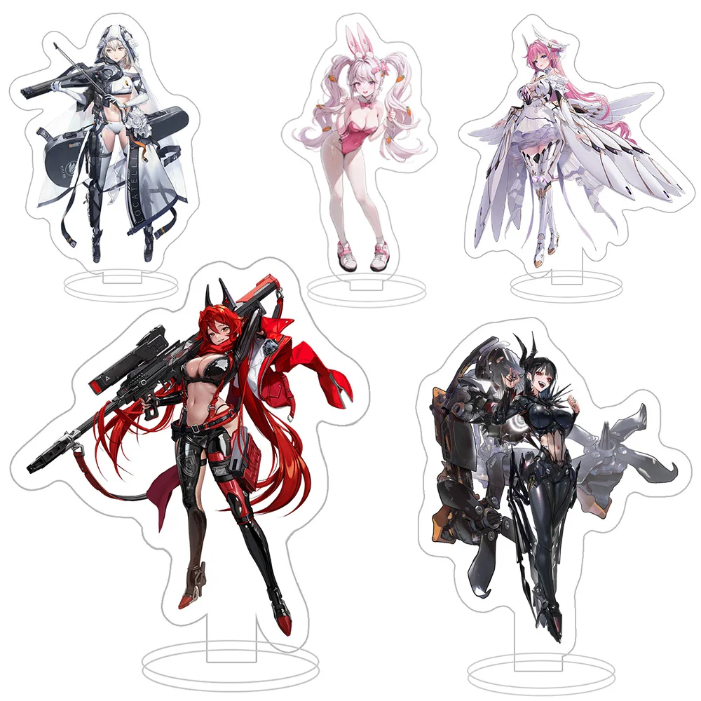 Lucky SevenStore Goddess Victory Nikke Liter Sin Guilty Pepper Cocoa Soda Ade Blanc Alice game character acrylic stand ornament