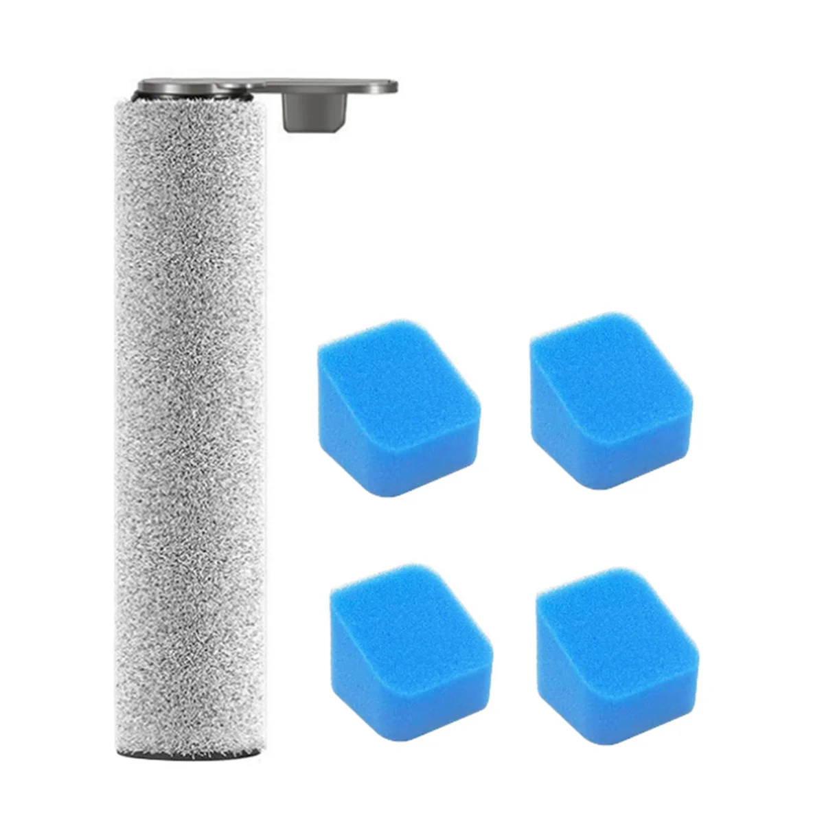 For Midea GX5 Pro / X6 Pro / G9 Floor Scrubber Vacuum Replacement Roller Brush Washable Sponge