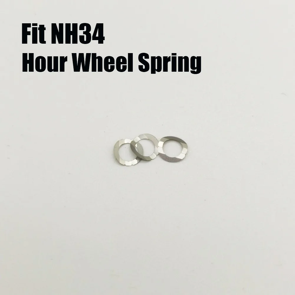 

Аксессуары для часов, пружина часового колеса, подходит для механизма NH34, запасные части для часов, прокладка часового колеса