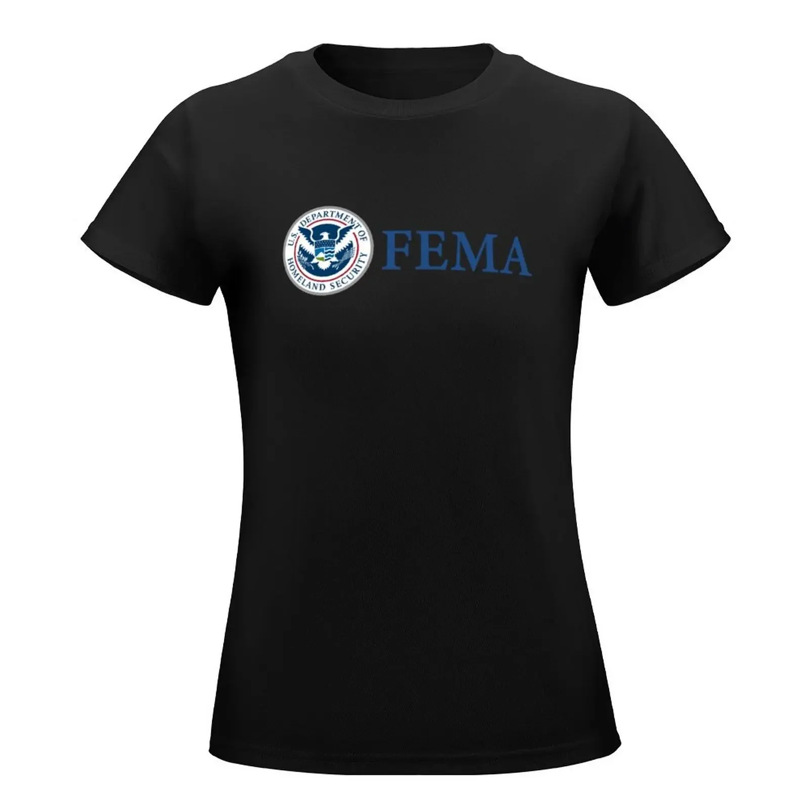 Federal Emergency Management Agency FEMA Hoodie T-Shirt Aesthetic clothing tees Short sleeve tee Top Women