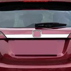Rear Trunk Cover Tail Gate Cargo Door Lid Trim Molding Frame for Honda HR-V HRV Vezel 2016 2017 2018 2019 2020 Garnish Styling