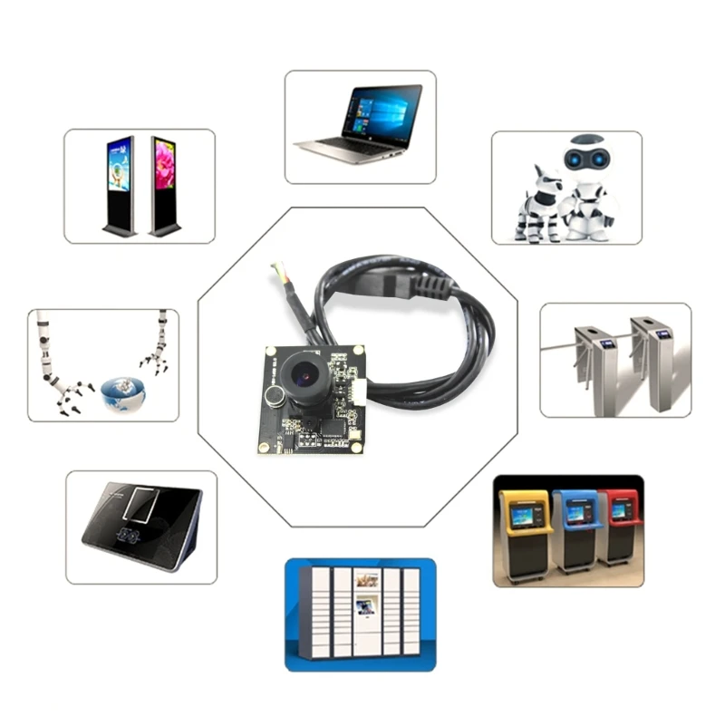 OV2643 USB Camera Module, USB Camera Module, Mini Camera Board 2MP 120° Wide Angles Camera Module with OV2643 Chip