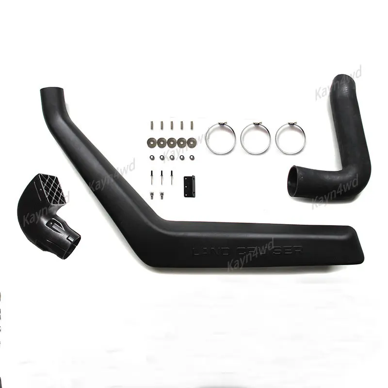 Off Road 4x4 Car Accessories Snorkel Kit For 2007+ TOYOTA Lander Cruizer LC76 71 73 75 78 79 Auto Parts Wading Breath Hose Pipe