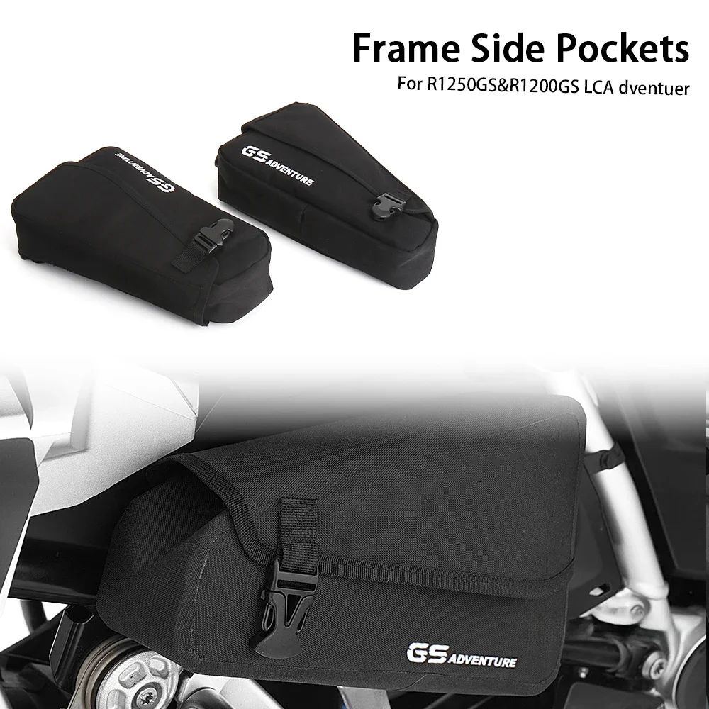 

Motorcycle Frame Side Pockets Waterproof Triangle Bag For BMW R1250 GS Adventure R1200GS R 1200 GS LC ADV F750GS F850GS F850 GS