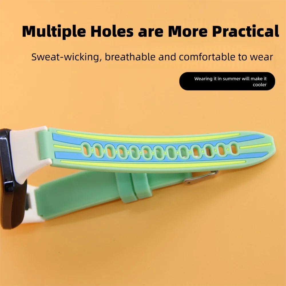 Butterfly Pattern Strap For Xiaomi Mi Band 7 Pro Bracelet Quick Release Skin-friendly Soft Silicone Replacement Sport Smart Band