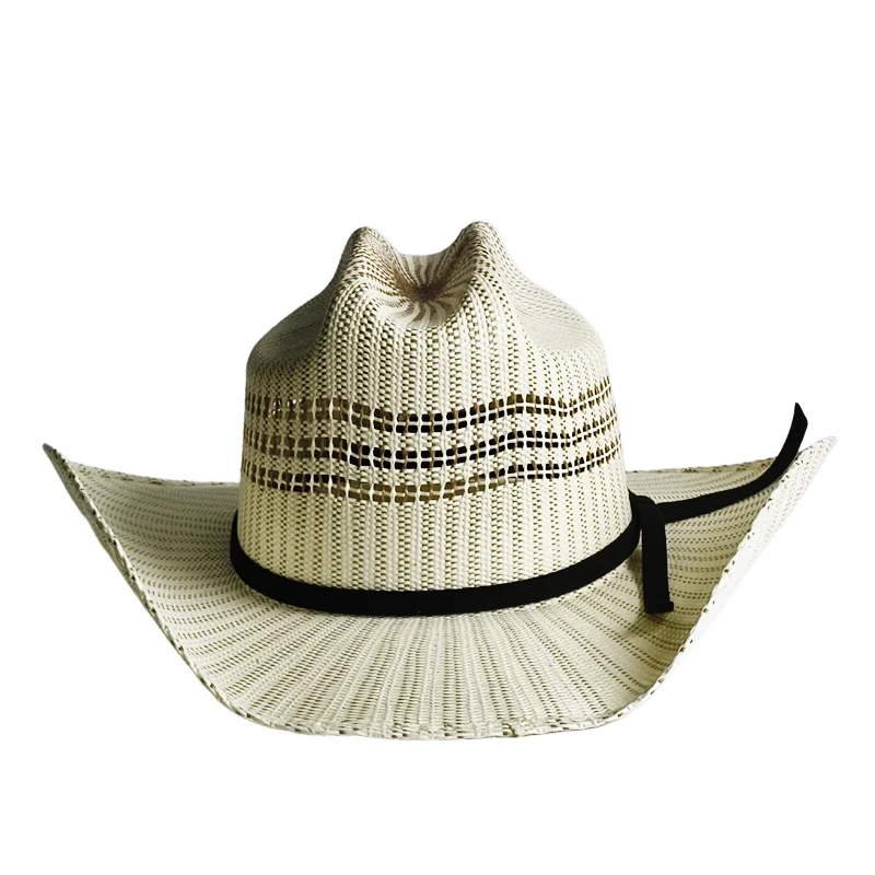 Cowboy Hat Straw - Colorful Rolled Cuff Hat Straw Hats