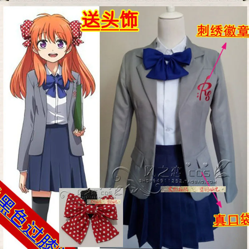 

Anime Nozaki Cosplay Costume Wig For Women Anime Outfit Halloween Carnival Party Dress Up Comic Con