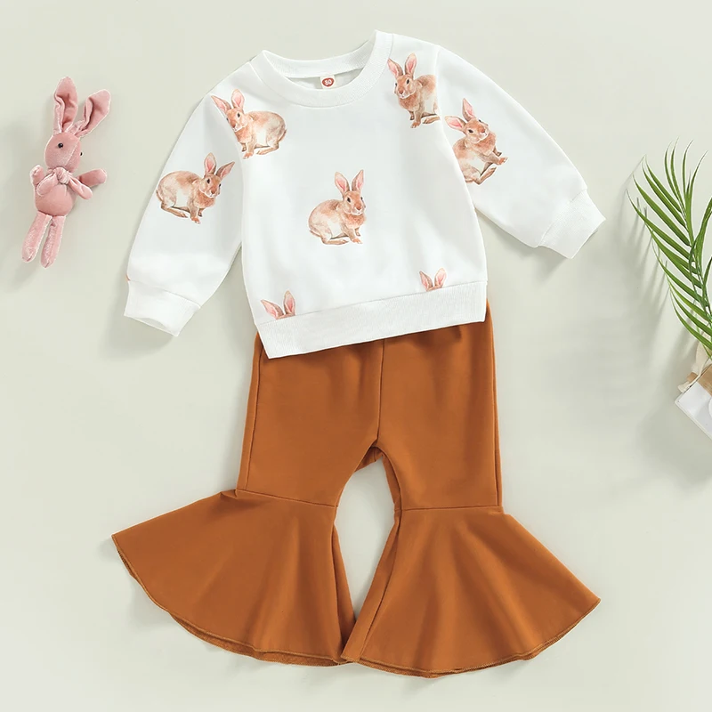 Girls Easter Flare Set 2